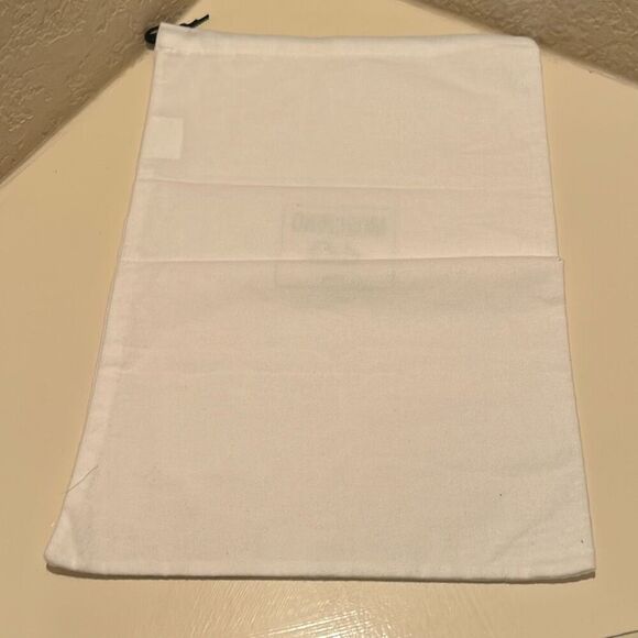 Moschino Couture 40 Dust Cover White Drawstring Top Bag Luxury Storage Travel - Picture 3 of 6